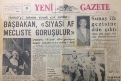 Yeni Gazete 9 Haziran 1966 - İnönüyü Tatmin Etmek Çok Zordur - GZ12370 - 2
