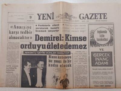 Yeni Gazete - 9 Kasım 1968 - John Lennon Skandal Yarattı GZ111996 - 1