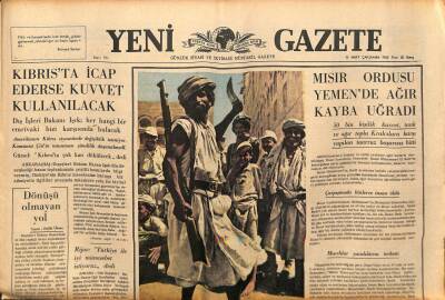 Yeni Gazete Gazetesi 10 Mart 1965 - Zeki Müren Sahneye Çıkıyor GZ79898 - 1