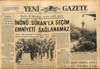 Yeni Gazete Gazetesi 10 Mayıs 1966 - Padişahların Ve Atatürkün Dişçisi Sami Günzberg Öldü GZ91242 - 1