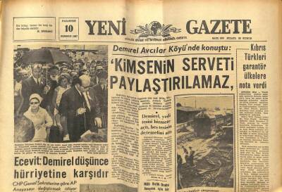 Yeni Gazete Gazetesi 10 Temmuz 1967 - Eski Turizm Bakanı Zekai Dorman Öldü GZ76913 - 1