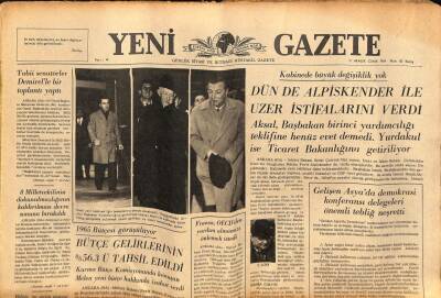 Yeni Gazete Gazetesi 11 Aralık 1964 - Mevlana`da Temel Düşünce Ve Sezgiler GZ79868 - 1