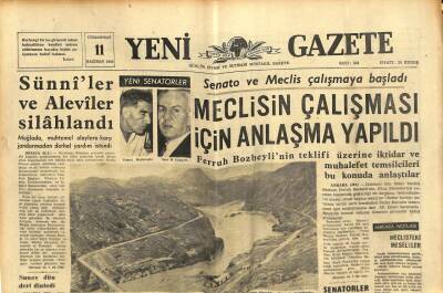 Yeni Gazete Gazetesi 11 Haziran 1966 - De Gaulle Rusya Gezisine Çıkıyor GZ77140 - 1