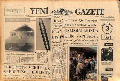 Yeni Gazete Gazetesi 11 Temmuz 1965 - İngiltere Kraliçesi Covent Garden`e Callas`ı Dinlemeye Gitti GZ79836 - 1