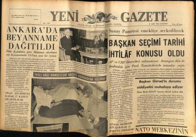 Yeni Gazete Gazetesi 12 Mart 1966 - Rusyada İlk Defa Bir Batı Malının Reklamı Yayınlandı GZ74937 - 1