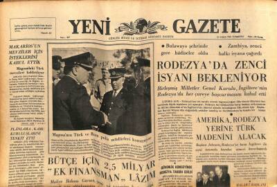 Yeni Gazete Gazetesi 13 Kasım 1965 - Alacalıoğlu Oda Orkestrası İlk Konserini Verdi GZ79905 - 1