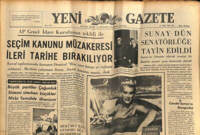 Yeni Gazete Gazetesi 15 Mart 1966 - Endonezyada 16 Bakan Tutuklandı GZ74940 - 1