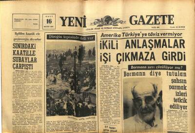 Yeni Gazete Gazetesi 16 Mayıs 1967 - Philips , Türkiyede Yerli Televizyon İmaline Başladı GZ76955 - 1