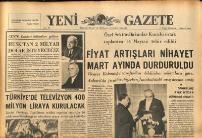 Yeni Gazete Gazetesi 17 Nisan 1966 - Charlie Chaplin 77. Yaşını Yakınları Arasında Kutladı GZ91115 - 1