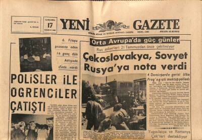 Yeni Gazete Gazetesi 17 Temmuz 1968 - İstanbulda Yiyecek Maddelerinin Fiyatı Artıyor GZ79586 - 1
