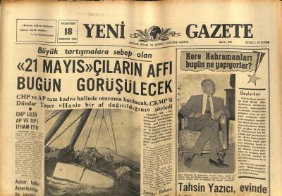 Yeni Gazete Gazetesi 18 Temmuz 1966 - Sekiz Hemşireyi Öldüren Chicago Canavarı Tutuldu GZ74961 - 1