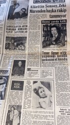 Yeni Gazete Gazetesi 19 Mart 1969 - Alaettin Şensoy , Zeki Mürenden Başka Rakip Tanımıyor GZ113882 - 2