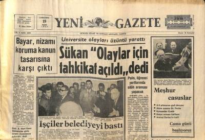 Yeni Gazete Gazetesi 19 Mart 1969 - Alaettin Şensoy , Zeki Mürenden Başka Rakip Tanımıyor GZ91211 - 1