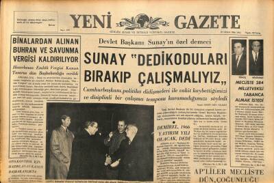 Yeni Gazete Gazetesi 19 Nisan 1966 - New York Times İki Rus Yazarını Müdafaa Ediyor GZ91117 - 1