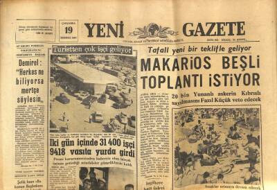 Yeni Gazete Gazetesi 19 Temmuz 1967 - Özdemir Gürselin Boşanma Davası GZ76922 - 1