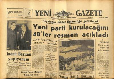 Yeni Gazete Gazetesi 2 Mayıs 1967 - 20. Asırda 52 Km. Yol Jeep İle Ancak 8 Saatte Alınabiliyor GZ76942 - 1