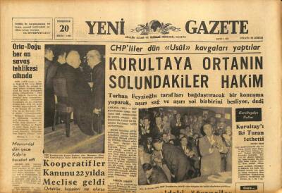 Yeni Gazete Gazetesi 20 Ekim 1966 - Arkeoloji Meraklısı 30 Amerikalı Türkiye Tarih Hazinesi , dedi GZ91199 - 1