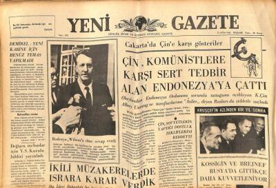 Yeni Gazete Gazetesi 21 Ekim 1965 - Güney Afrika`da Savaş Provası Yapıldı GZ79927 - 1