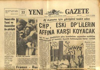 Yeni Gazete Gazetesi 22 Haziran 1966 - Kan Kanserinden Ölenlerin Sayısı Hızla Yükseliyor GZ77144 - 1