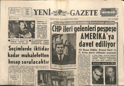 Yeni Gazete Gazetesi 23 Mart 1969 - Komandolar Ankara Hukuk Fakültesinde Gövde Gösterisi Yaptı GZ91129 - 1