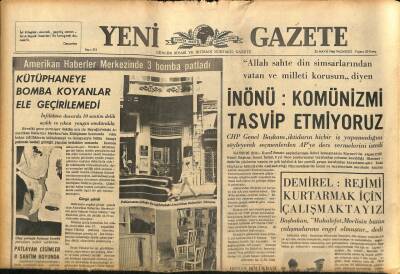 Yeni Gazete Gazetesi 23 Mayıs 1966 - Göksel Arsoy Filmi İçin Londrada Genç Kız Seçerken GZ91205 - 1