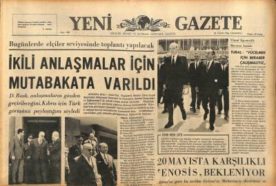 Yeni Gazete Gazetesi 23 Nisan 1966 - Paşabahçe İşçileri İşbaşı Yapmadılar GZ91121 - 1