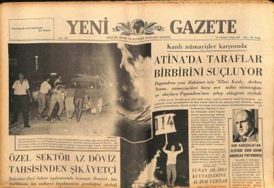 Yeni Gazete Gazetesi 23 Temmuz 1965 - Türkeş`in Şimdilik Bilinen Tek Amacı CKMP`ye Lider Olmak GZ79893 - 1