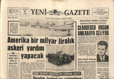 Yeni Gazete Gazetesi 24 Mart 1969 - İstanbulun Gerçek Bir Resim Ve Heykel Müzesi Olmalıdır GZ91130 - 1