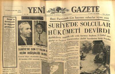 Yeni Gazete Gazetesi 24 Şubat 1966 - Endonezyada Kanlı Nümayişler Yapıldı GZ77167 - 1
