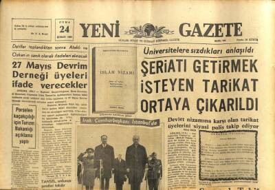 Yeni Gazete Gazetesi 24 Şubat 1967 - Doğu Türkistanda Olup Bitenler GZ77044 - 1