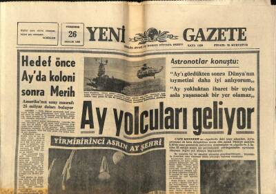 Yeni Gazete Gazetesi 26 Aralık 1968 - Aybar Devrilirse Yeni Bir Sosyalist Parti Kuracak GZ92992 - 1