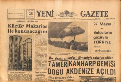Yeni Gazete Gazetesi 26 Mayıs 1967 - Avustralyada Göçmen Türk İşçisi İstiyor GZ90913 - 1
