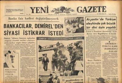 Yeni Gazete Gazetesi 26 Nisan 1966 - E. Potessarunun Resim Ve Bebek Sergisi GZ91124 - 1