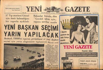 Yeni Gazete Gazetesi 27 Mart 1966 - M. Ali Paşanın Mirasına Konan Fakir Terzi Kız France İle Geziye Çıkacak GZ91148 - 1