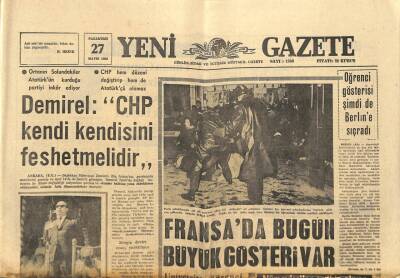 Yeni Gazete Gazetesi 27 Mayıs 1968 - Pendik Tersanesi İçin İstimlaklere Başlandı GZ91362 - 1