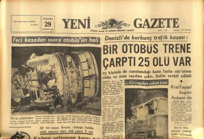 Yeni Gazete Gazetesi 29 Ağustos 1966 - Tolstoyun Gözleri Bozuldukça İskemlesinin Boyu Kısaltılmış GZ91186 - 1