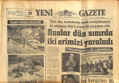 Yeni Gazete Gazetesi 29 Temmuz 1967 - Dr. Fazıl Küçük Kızını Evlendirdi GZ77108 - 1
