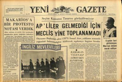 Yeni Gazete Gazetesi 3 Mayıs 1966 - 6 Aydan Beri Görünmeyen Maonun Akıbeti Merak Ediliyor GZ91398 - 1