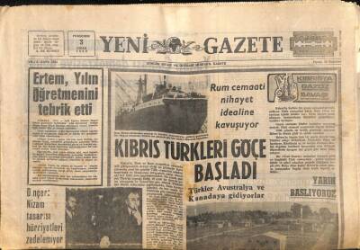 Yeni Gazete Gazetesi 3 Nisan 1969 - Ressam Fikret Mualla Çağımızın Lautreci Olarak Gösteriliyor GZ113768 - 1