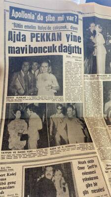 Yeni Gazete Gazetesi 3 Temmuz 1969 - Ajda Pekkan Yine Mavi Boncuk Dağıttı GZ114018 - 2