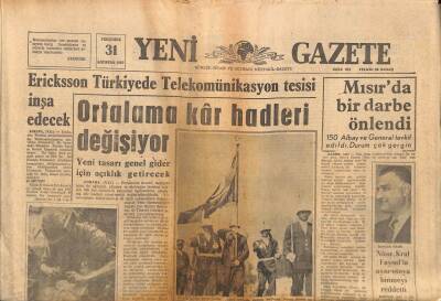 Yeni Gazete Gazetesi 31 Ağustos 1967 - Natonun Akdenizde Bir Ortak Donanma Kurması Teklif Edildi GZ91146 - 1