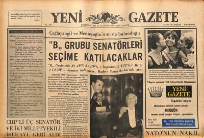 Yeni Gazete Gazetesi 31 Mart 1966 - Yılda 30 Bin Kişi Kanserden Ölüyor GZ91152 - 1