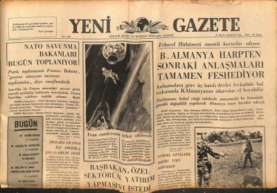 Yeni Gazete Gazetesi 31 Mayıs 1965 - Gürsel Gençlere Doğru Yolu Gösterdi GZ79886 - 1