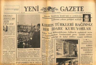Yeni Gazete Gazetesi 4 Ağustos 1965 - Almanya Türkiyeden 200 Bin İşçi İstiyor GZ79617 - 1