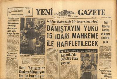 Yeni Gazete Gazetesi 4 Aralık 1966 - Wilson-Smith Görüşmesi Esrarengiz Bir Hava İçinde Cereyan Etti GZ90102 - 1
