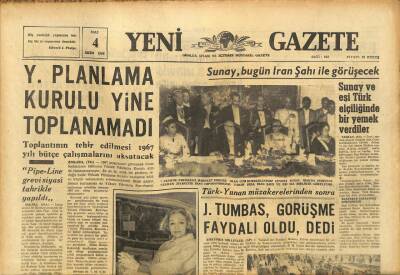 Yeni Gazete Gazetesi 4 Ekim 1966 - Sophia Loren Yılın En Başarılı Yıldızı Ödülünü Alabilmek İçin Son Filmini Yarıda Bıraktı GZ91418 - 1