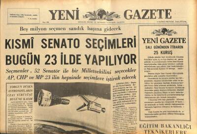Yeni Gazete Gazetesi 5 Haziran 1966 - Makarios NATO İçin Yeni Bir Tehlike Haline Geliyor GZ90020 - 1
