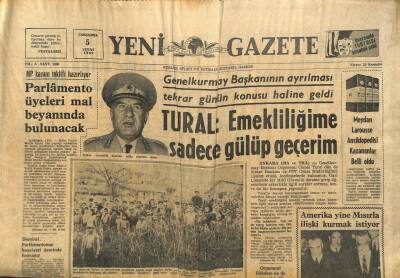 Yeni Gazete Gazetesi 5 Şubat 1969 - Kim Novak Tatmin Olmaz Bir Kadın Değilim diyor GZ91245 - 1