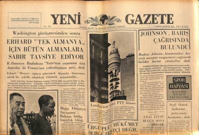 Yeni Gazete Gazetesi 7 Haziran 1965 - Galatasaray Lisesinde Anaevi Pilav Günü GZ79839 - 1