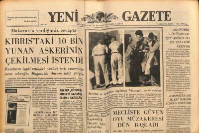 Yeni Gazete Gazetesi 7 Kasım 1965 - Milletlerarası Sanatçılar Toplantısına Türk Ressam da Katıldı GZ79912 - 1